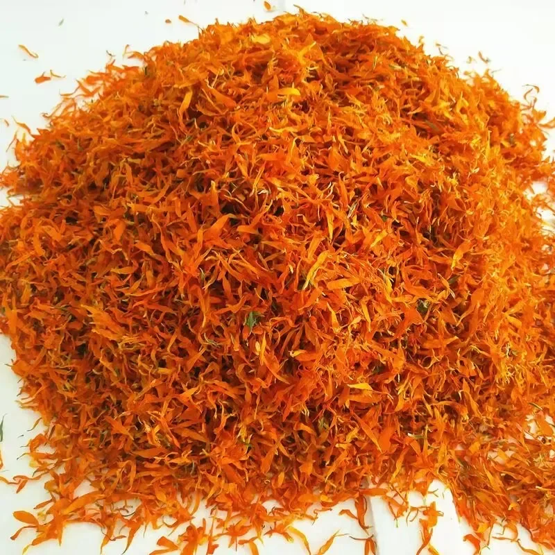 Top Natural Dried Calendula Flower Petal Yellow Marigold Petal Bath Whitening Beauty Soap Candle Making Homemade Room Fragrance