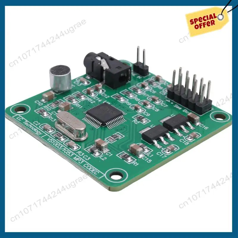 

-A15I VS1053 Плата разработки модуля MP3 с встроенной функцией записи Интерфейс SPI