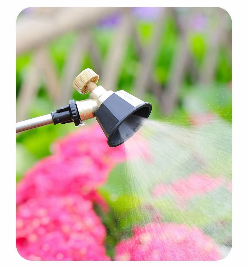 Landwirtschaftliche Zerstäubungsdüse, verstellbar, Garten, Legierung, Schwarz, Zyklondüse, Bewässerungssystem, Gartenbedarf – Detail 8
