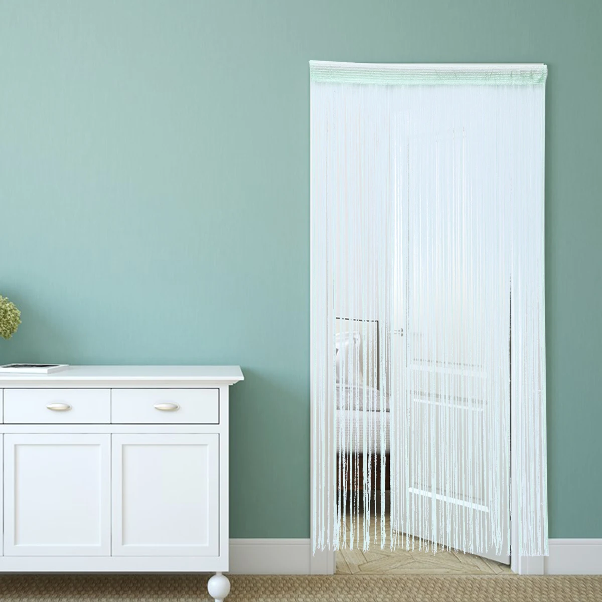 

String Curtain Tassel Door Fringe Light Ribbon Thread Room Divider Insect Proof Wedding Home