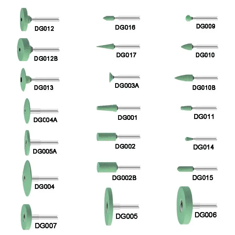 Dentystyczna ceramiczna szlifierka do polerowania diamentowego wierteł diamentowe kamienie narzędzie stomatologiczne