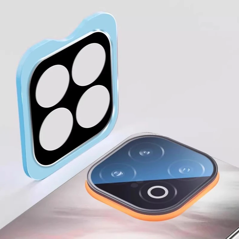 For Vivo IQOO 15 3D Camera Protector Lens Positioning Back Sticker Glass for Iqoo IQOO15 Iqoo15 Full Cover Protective Ring Film