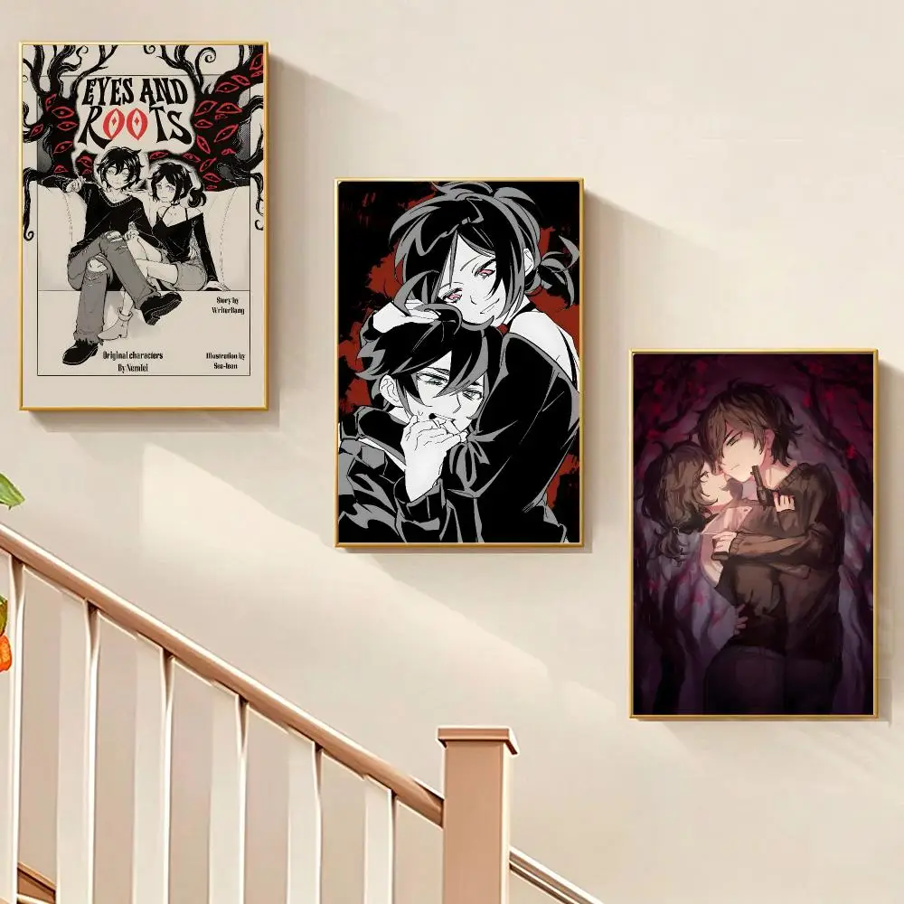 Game Modern The Coffin of Andy and Leyley Poster HD Waterproof PP Wall Art, Self Adhesive Home Decor for Bedroom and Living Room