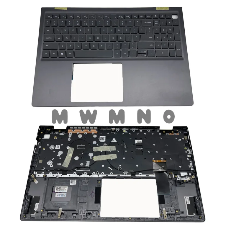 

New Gray Palmrest w/ Backlit Keyboard 0JVYYX For Dell Vostro 15 5510 5515 V5510