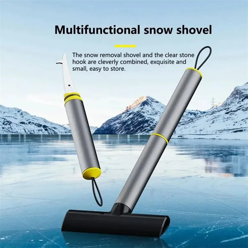 

Car Ice Scraper Windshield Snow Removal Shovel Ice Breaker Snow Remover Cleaning Brush TPU Winter Snow Brush Shovel Tool