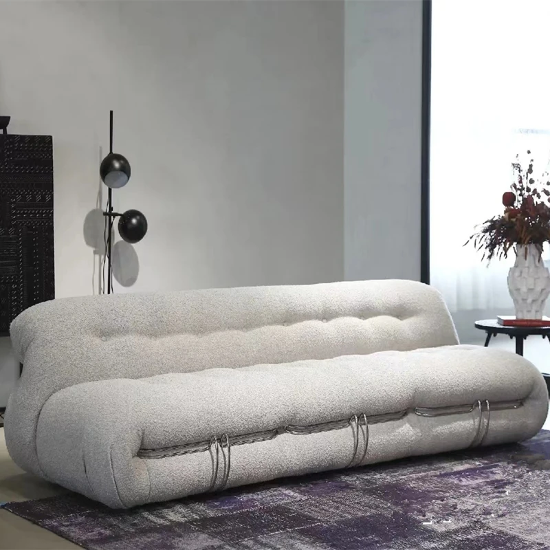 

Hema sofa light luxury living room velvet sofa