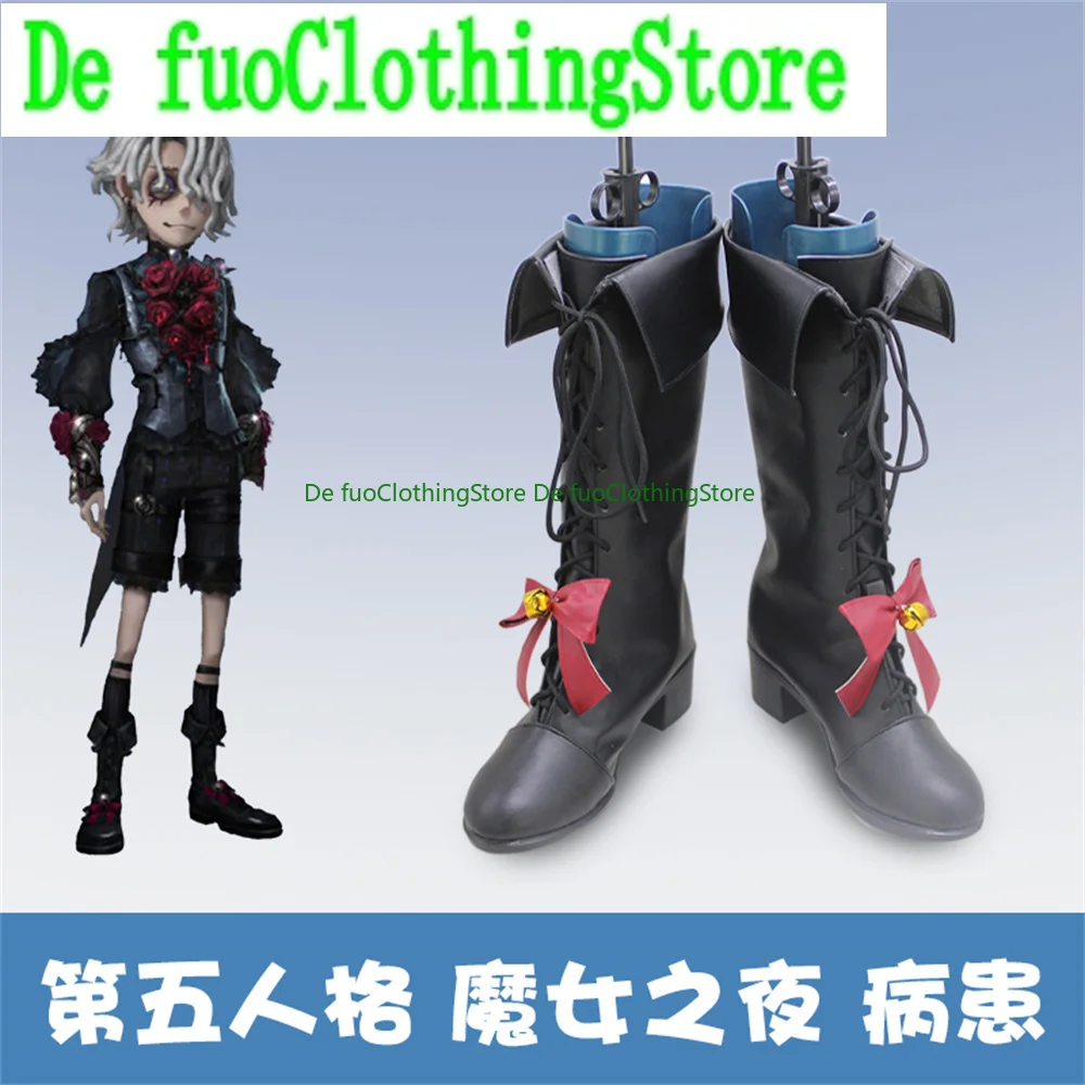 

identity V Emir Emil Ada Cosplay Shoes Boots Game Anime Halloween Christmas DefuoClothing Shoes Store
