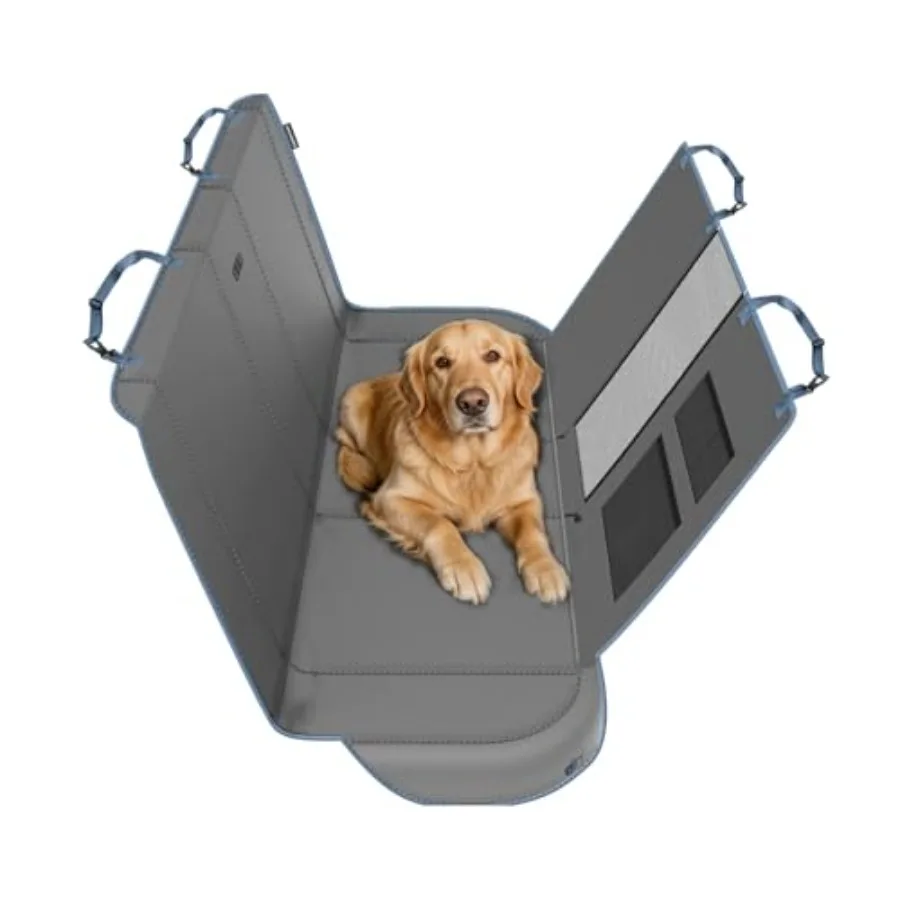 

Dog Car Seat Cover for Pets GOGA MAT Seat Extender for Dogs Waterproof Seat Cover Hammock Heavy Duty Scratch Proof Nonslip Dura