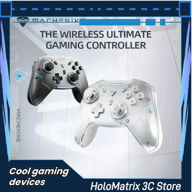 

Machenike G5 Pro Gamepad Wireless Gaming Controller Elite Hall Trigger Joystick Mecha Tactile Buttons Switch PC Android IOS