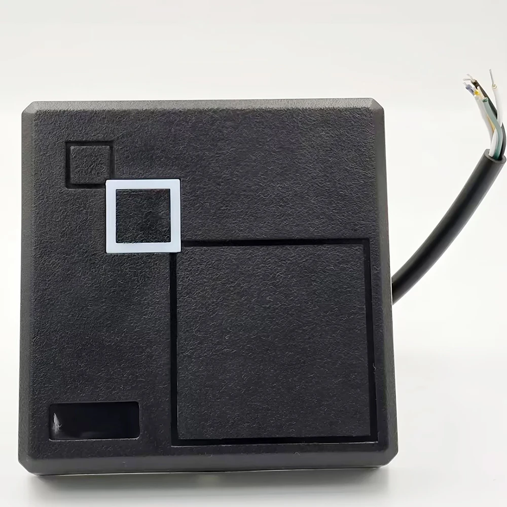 Dual Frequency 125Khz+13.56Mhz RFID Card Reader Wiegand 26/34 Output Proximity Reader Access Control Slave NFC Reader Waterproof