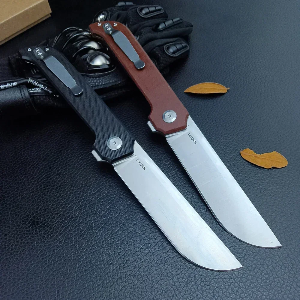 

Russian Pchak Tactical Folding Knife EDC Camping Hunting Survival Outdoor Rescue Defense with Pocket Clip Tool Christmas Gifts