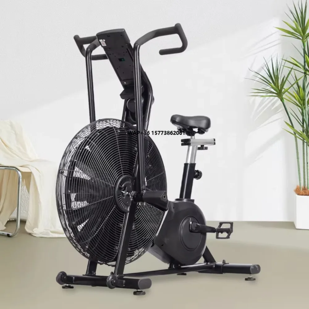 Air Bike Indoor Cycling Fitness Equipment Steel Bicycle for Commercial Gym and Home Use