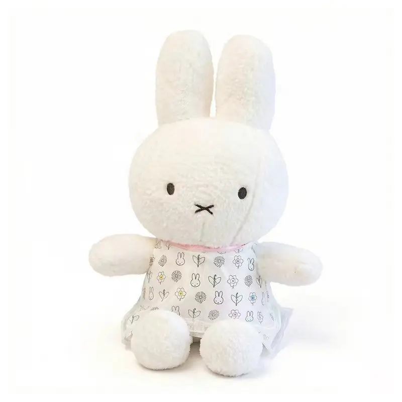 Anime New Style Miffy Gauze Skirt Plush Toys Cute Appease Chinese Valentine's Day Doll Gift Lovely Kawaii Interesting Soft Sweet