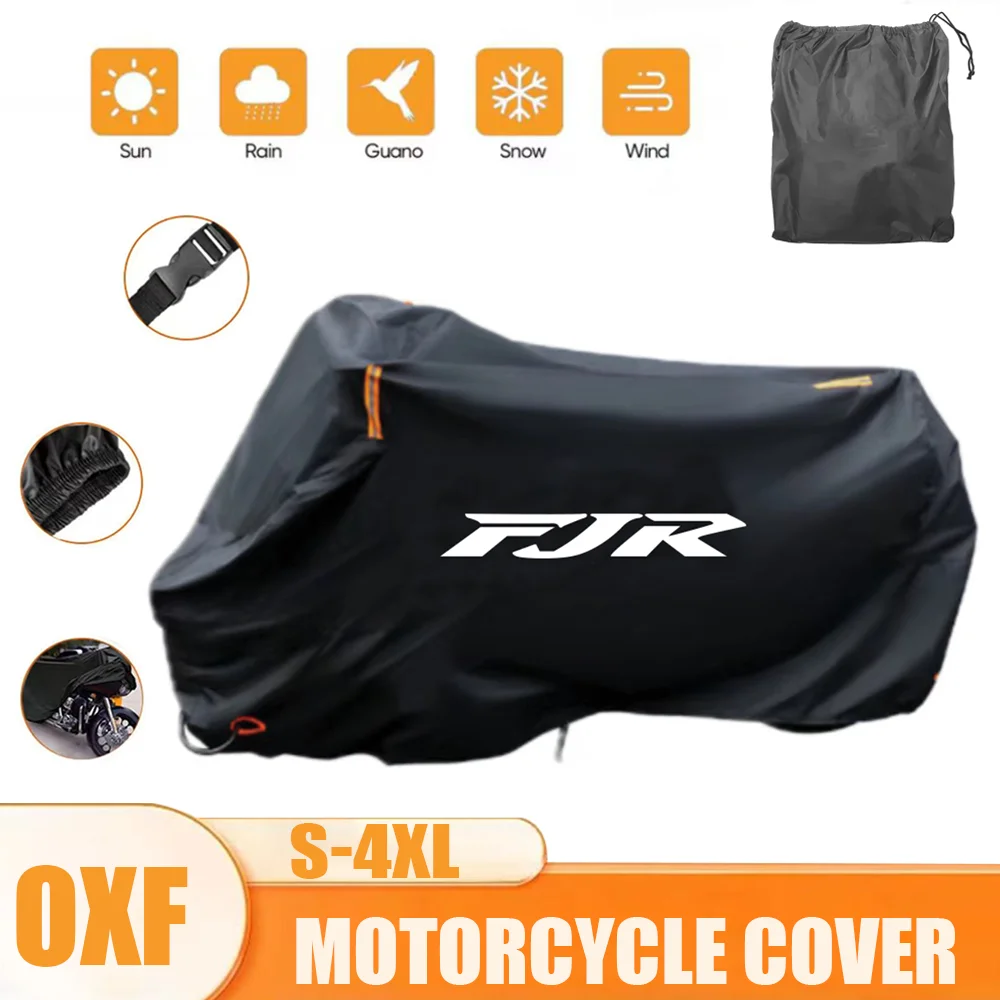 

Protector Cover Weather And Lightning Protection For YAMAHA FJR 1300 FJR1300 FJR1200 2006-2021 Rain Waterproof Cover