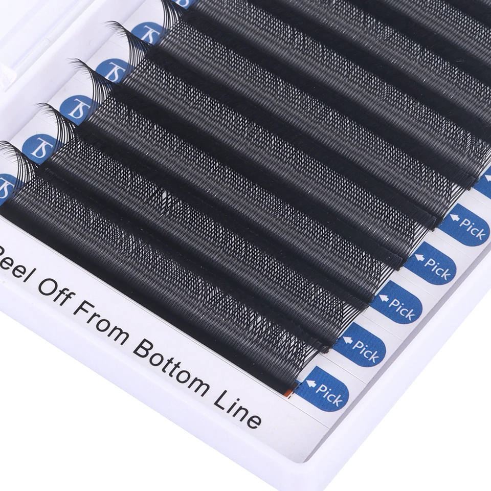 YY Shape Triple Tips 8-15MM Eyelashes Extension Hand Woven Premium Soft Natural Fiber Materal Comfortable False Eyelashes