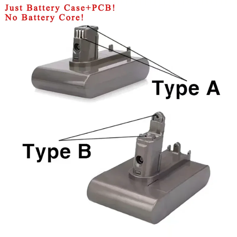 Kotak cangkang PCB papan sirkuit pengisi daya casing plastik Baterai untuk Dyson 22.2V DC31 DC34 DC35 DC44 DC45 DC56 DC57 Penyedot Debu