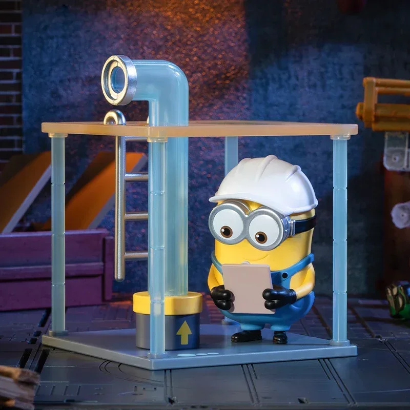 

100% Original Minions At Work Series Genuine Blind Box Toys Kawaii Anime Action Figure Caixa Caja Surprise Mystery Box Dolls