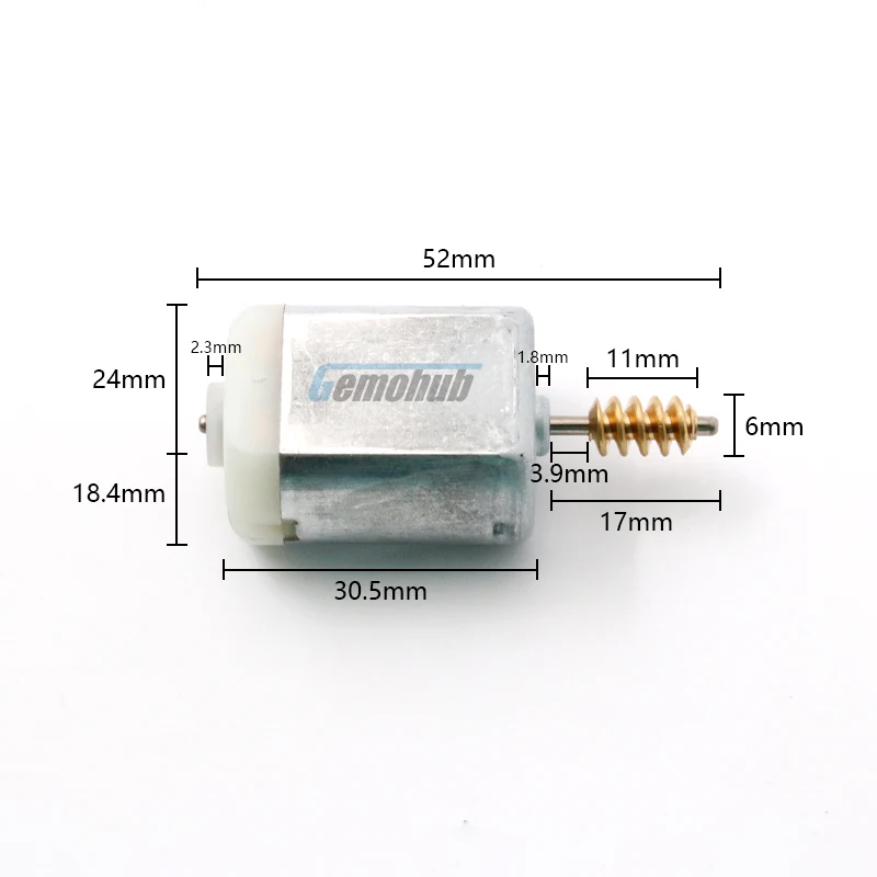 FC-280PB-16220 Motors 15282 RPM DC SIDE WING MIRROR FOLDING MOTOR 12V 0.055A for Hyundai Accent  ix25 car accessories DIY tool