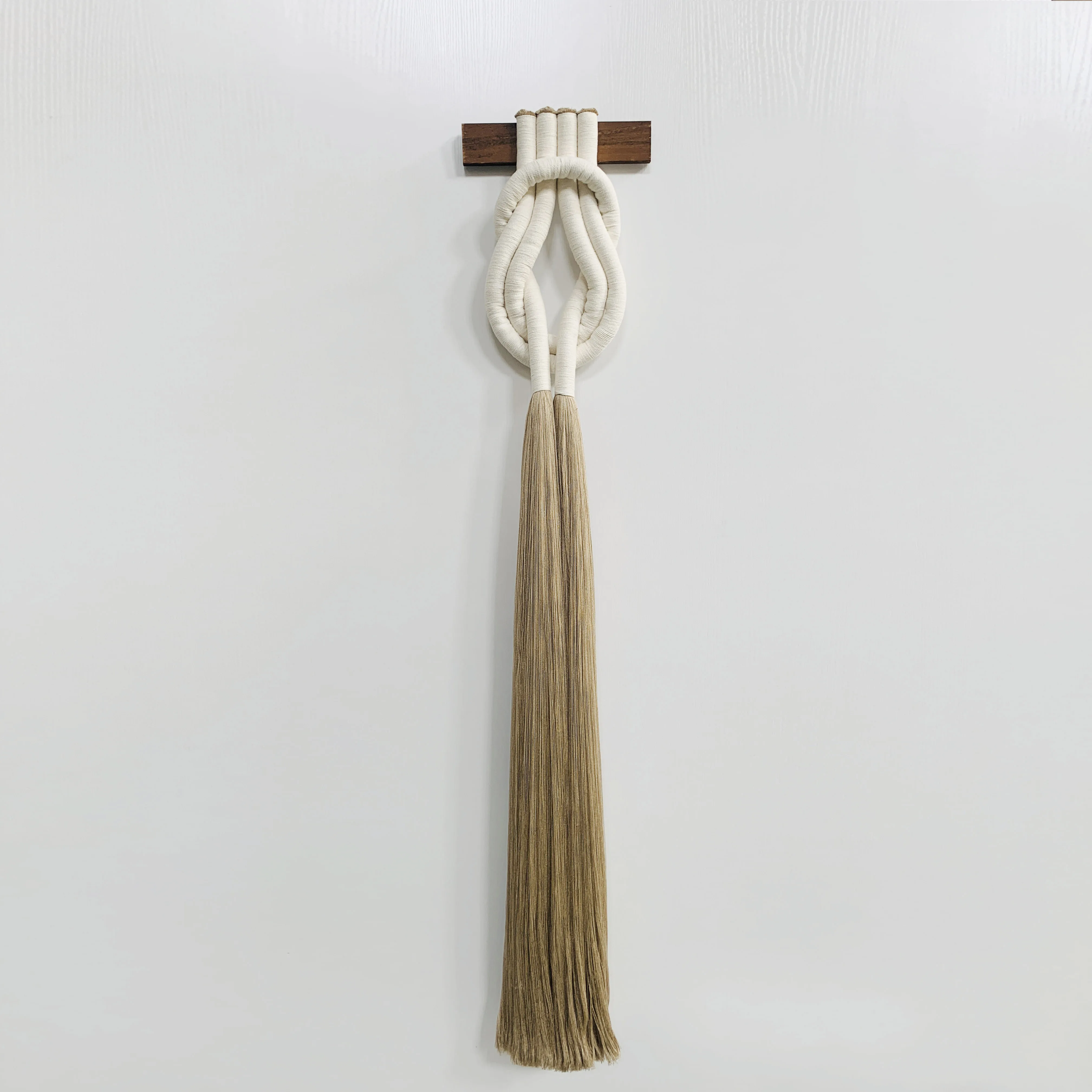 #￥Wall Weaving 6mm Cotton Rope Macrame CortinaStand Style for Wedding BirthdayAnniversary & Event Decor-Home Commercial Use Gift