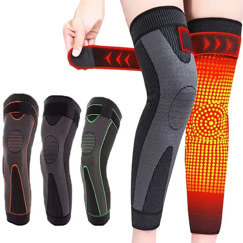 Warm Herbal Heat Knee Pads Sports Protective Gear Men's Women's Joint Support Elastic Bandage Knee Brace for Middle-Aged And Eld