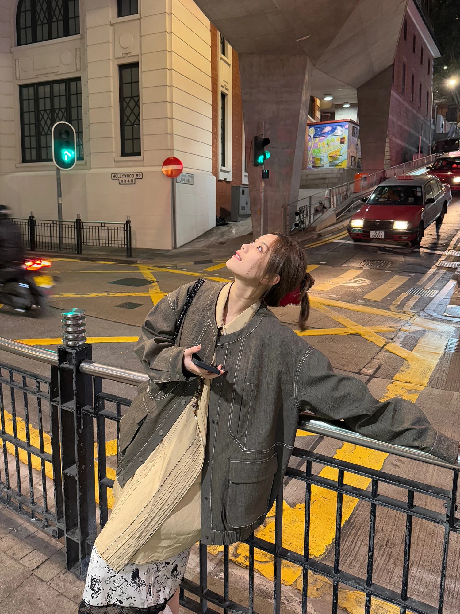 

LelyMooch винтажный дизайн, свободная посадка, круглая рабочая одежда Ne, женская новинка 2025, хлопковая, полиэстеровая, спандекс, верхняя одежда