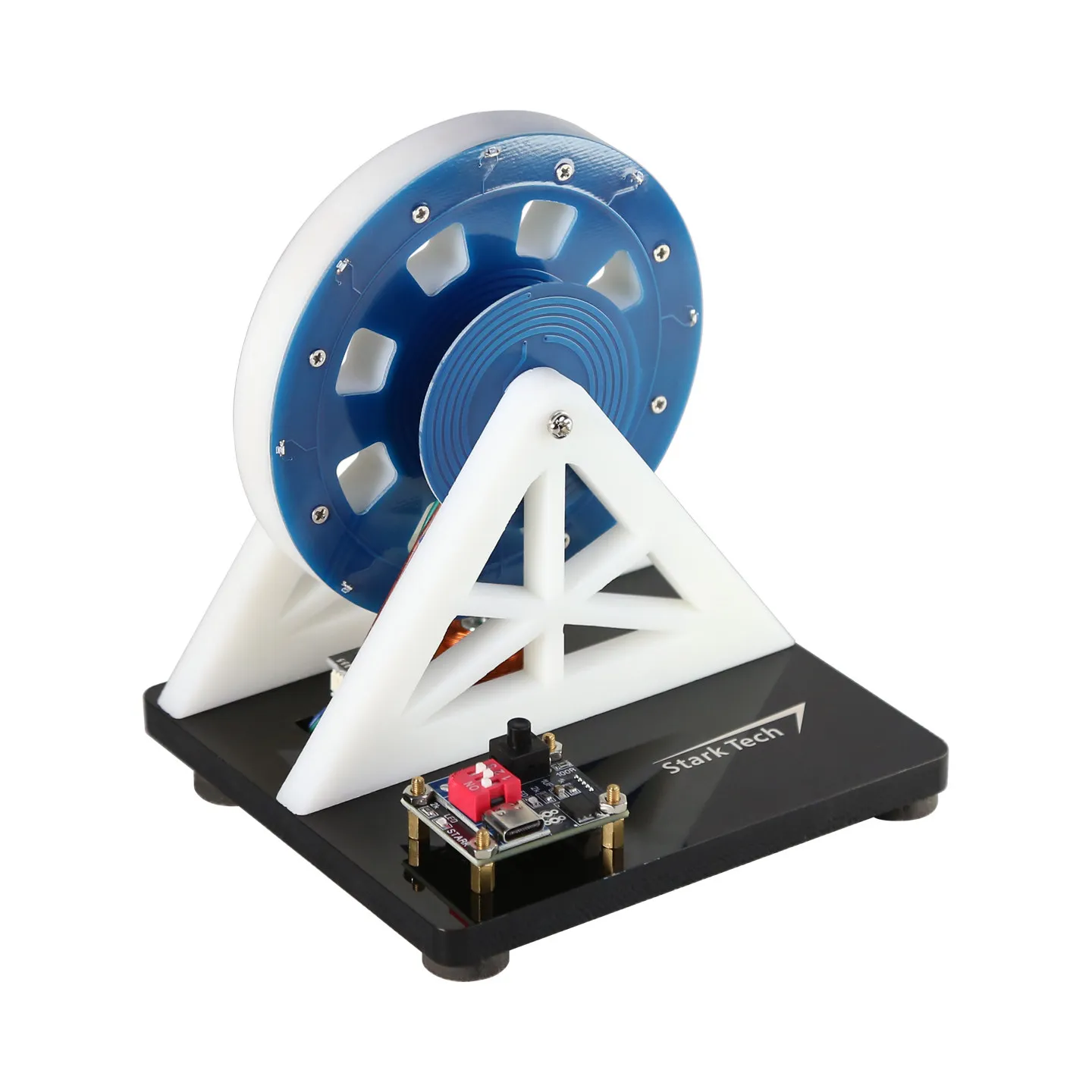 Mini High Speed Motor Model Kit Ferris Wheel Shape Wireless  Cool Tech Desk Decor Fun DIY STEM Hobby Toy Gift
