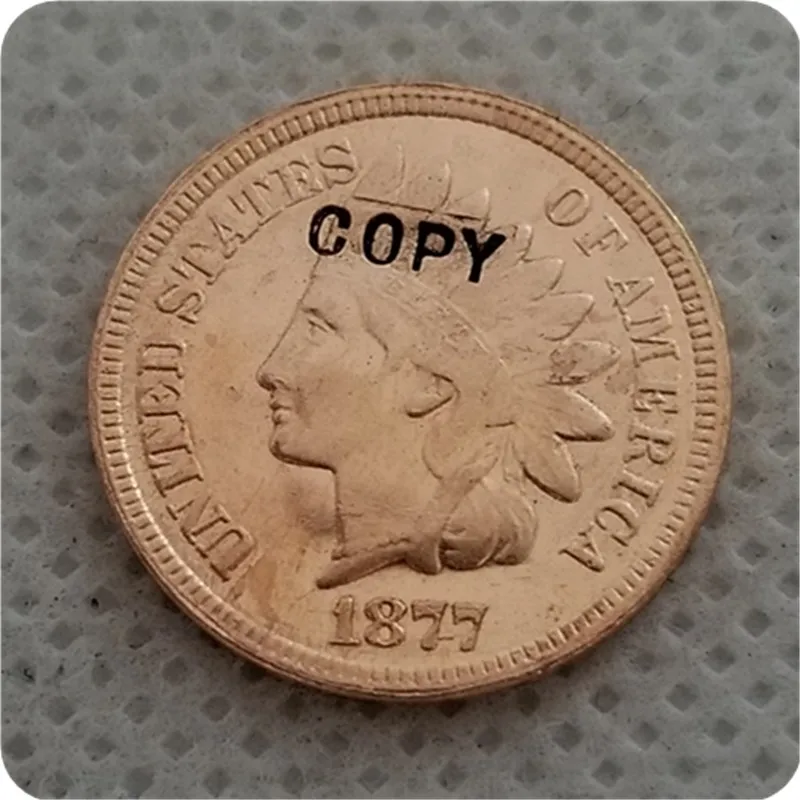 COPY REPLICA 1877 Indian Head Cent