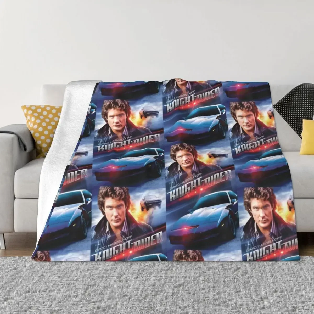 

THE FANTASTIC CAR - KNIGHT RIDER Throw Blanket Blankets For Bed fluffy Blankets