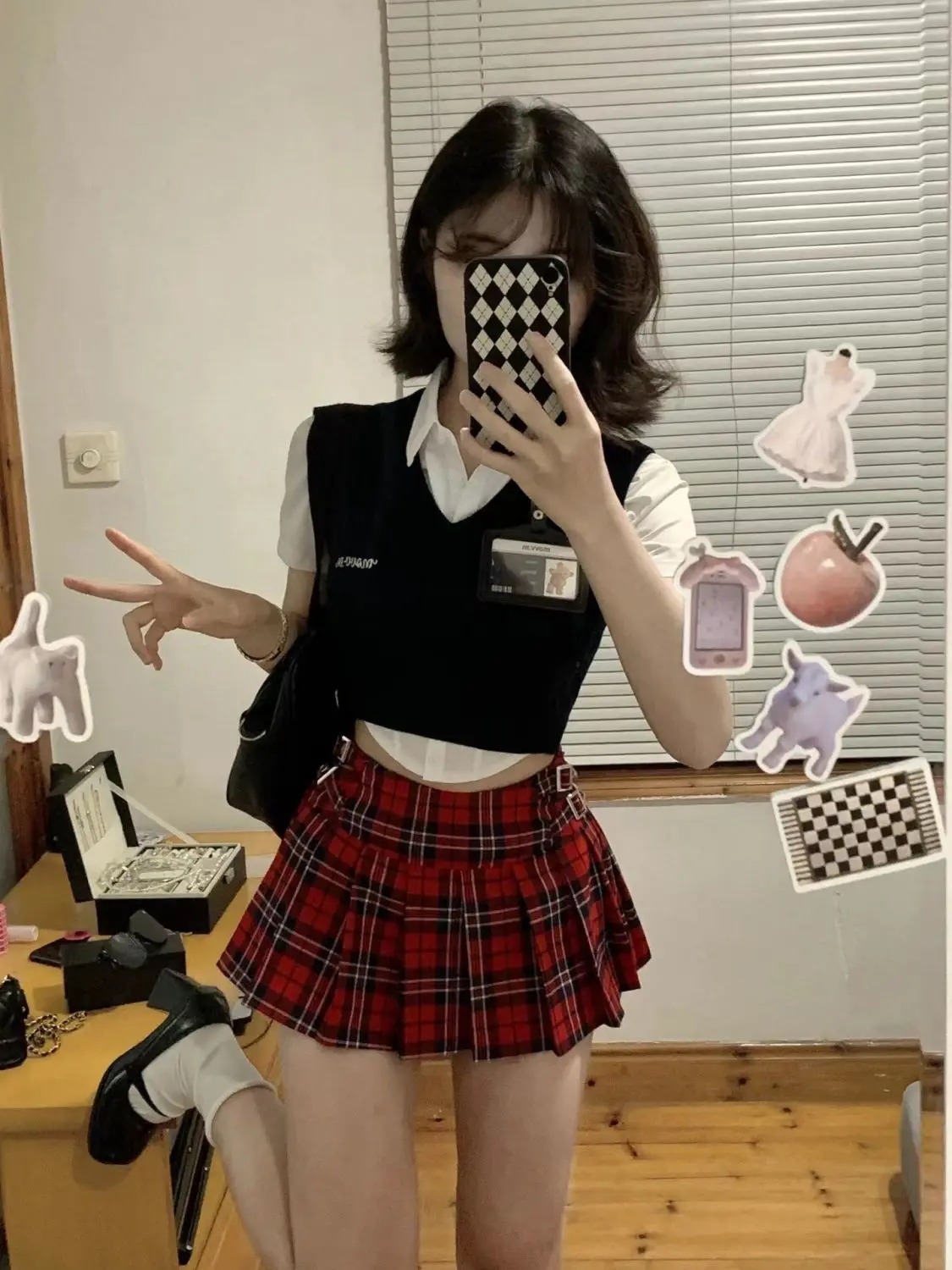 Japan Korea Schuluniform verbesserte Schuluniform Mode anzug Falten rock College-Stil koreanische JK Uniform Seemann JK Uniform