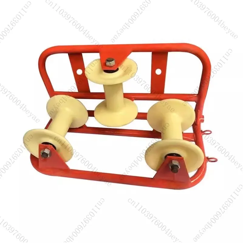 

Кронштейн сливного шкива силового кабеля, угловой подвесной тросовый шкив с плоским сиденьем