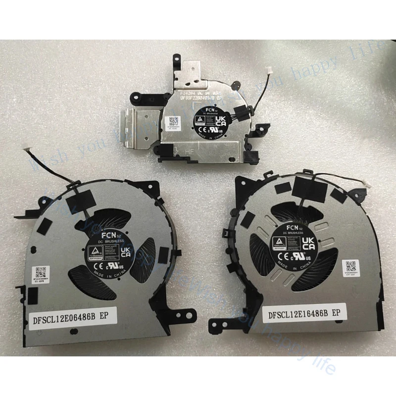 LL New for Legion Pro 7 16IAX10H 83F5 CPU GPU Cooling Fan 5F10S14278, 5F10S14279