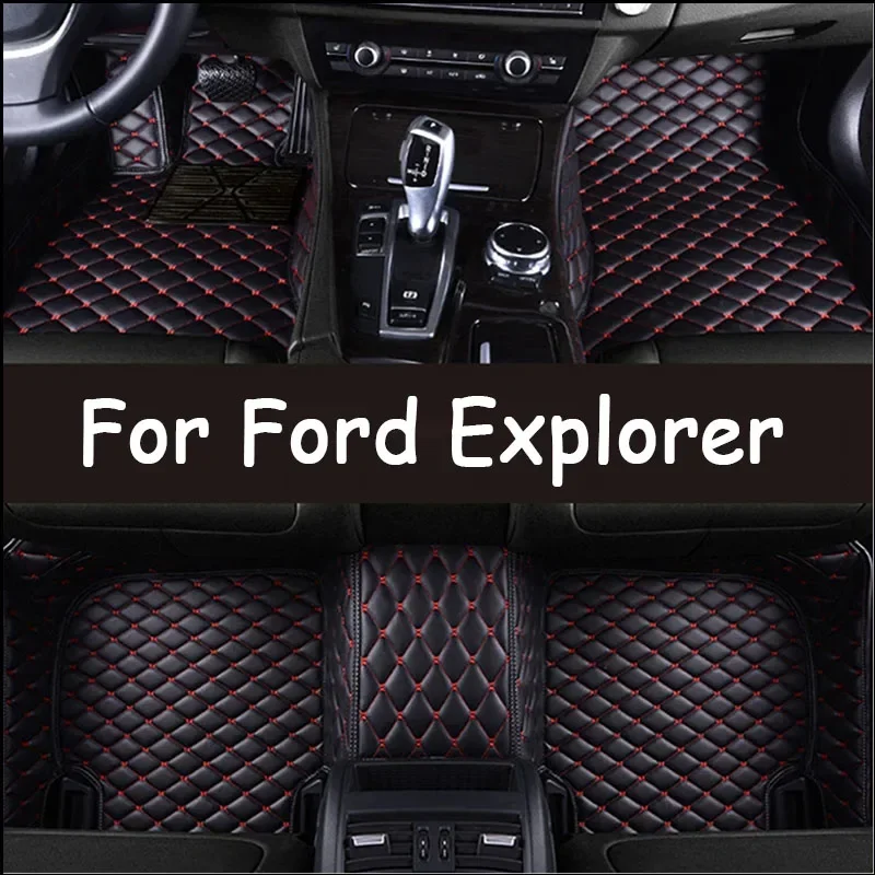 

Car floor mats for Ford Explorer 2006 2007 2008 2009 2010 2011 2012 2013 2014 2015 Custom auto foot Pads automobile carpet cover