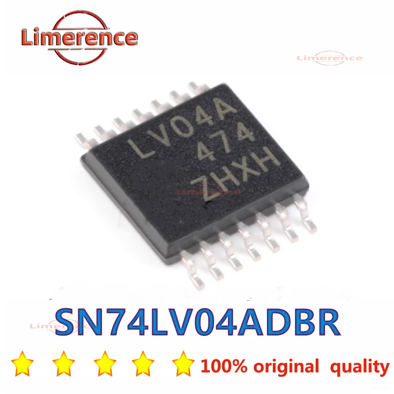 5Pcs/lot SN74LV04ADBR SN74LV04ADB LV04A SSOP-14