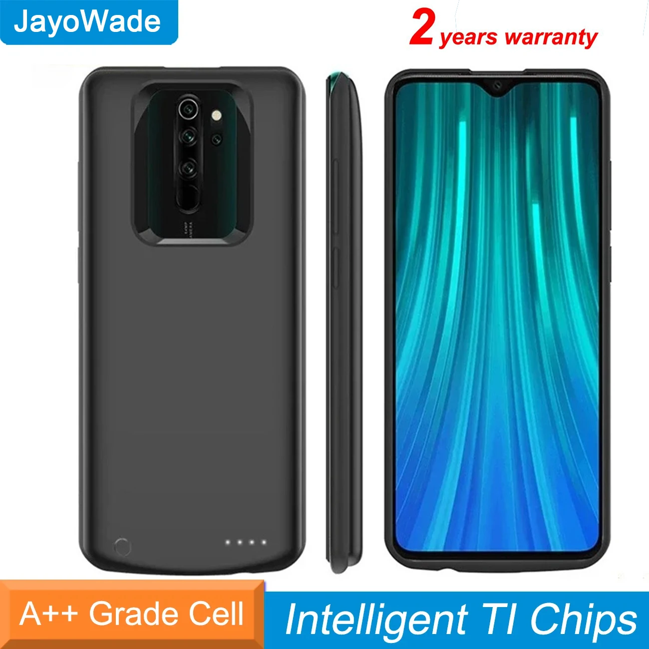 

Чехол для телефона 10000 мАч для Xiaomi Redmi Note 8 Pro, чехол с аккумулятором Note8, зарядное устройство, чехол с аккумулятором для Redmi Note 8 Pro