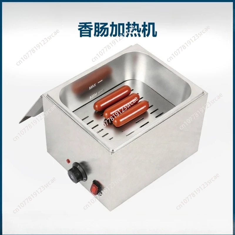 

Настольная электрическая фритюрница большой емкости для попкорна, куриных крылышек, коммерческая, из нержавеющей стали, для сосисок, с функцией подогрева