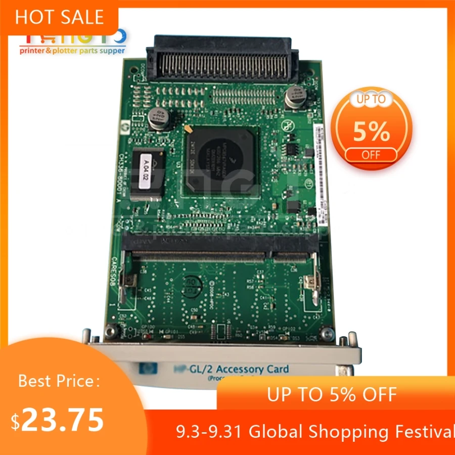 

Оригинальная тестовая карта форматера GL/2 для HP DesignJet HP510 510 CH336-80001 CH336-67001 CH336-60001, детали дизайнерского плоттера