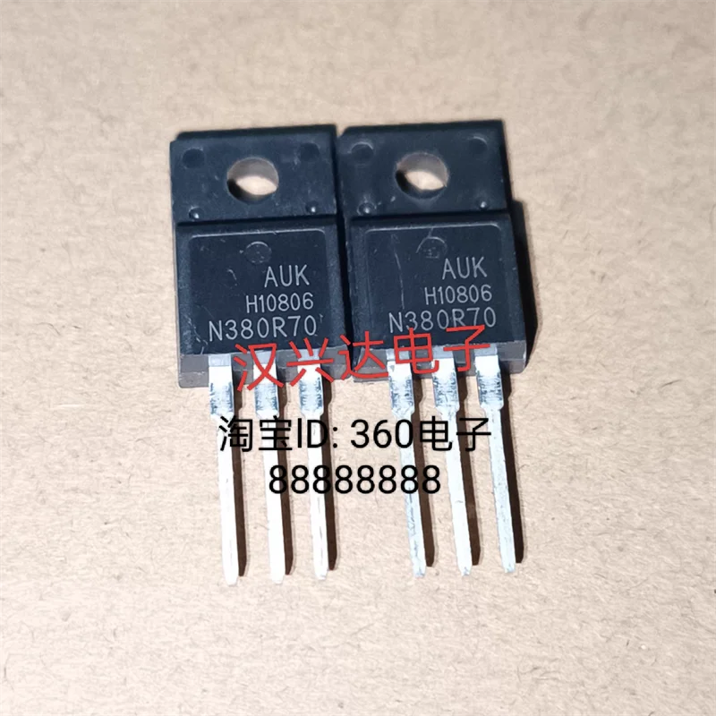 N380R70 new stock TO-220F MOSFET field-effect transistor available for purchase