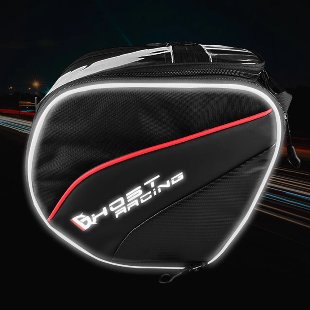 

Reflection Scooter Tunnel Fuel Tank Bag New Motorcycle Seat Bag Waterproof Large Capacity Tool Travel Luggage Storage Bag