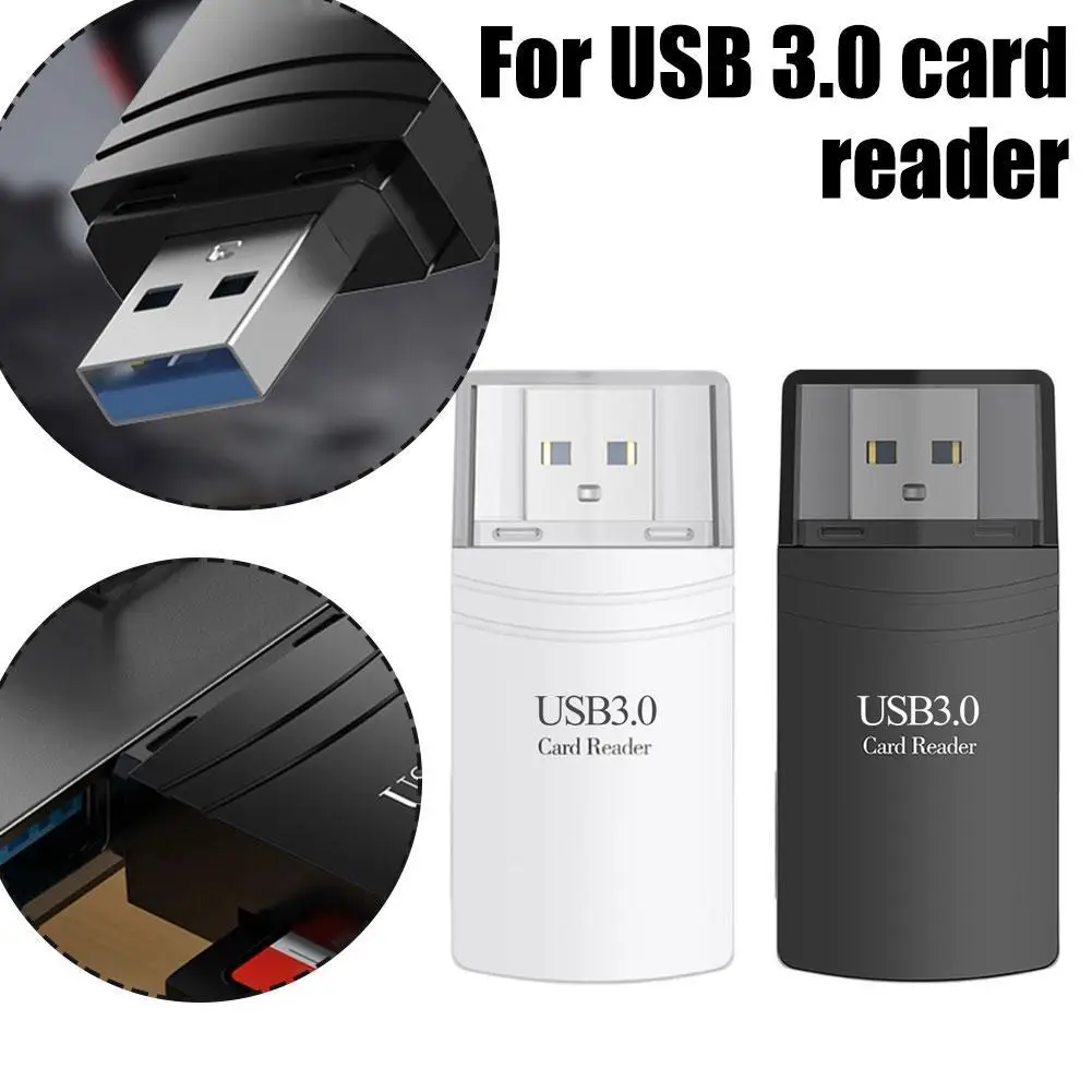 USB 3.0 Card Reader TF/SD Card 2-in-1 Dual Slot Card Reader Suitable For Cameras Drones Tablets Televisions