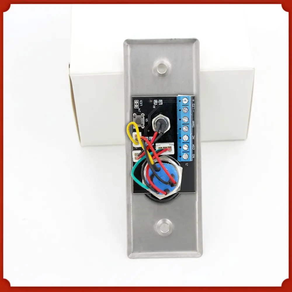 For For Feiluotuo Commercial Key Switch Stainless Steel Access Control Button With Red Green LED Signal Indicator Tool