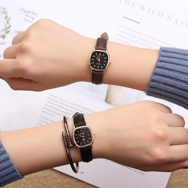 Montre à Quartz compacte et élégante pour femmes, à la mode