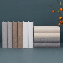 5pcs Fashion Luxury Linen Fake Books for Decoration Simulation Book Coffee Table Books Villa Hotle Home Decor Shooting Prop