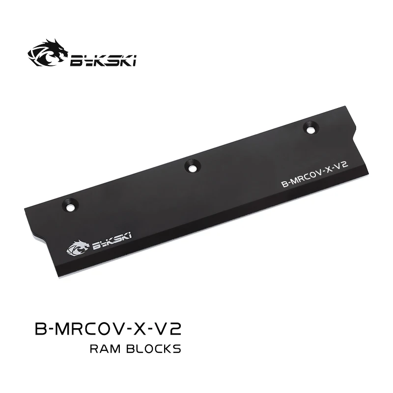 Bykski-disipador térmico de aluminio con memoria RAM Armor, bloque de agua usado, chaleco de refrigeración, radiador para DDR5 Gen.5 B-MRCOV-X-V2