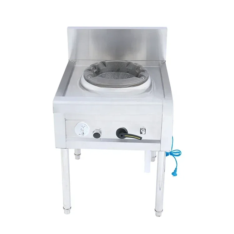 High Quality Single Head Burner Stainless Steel Cooking Gas Stoves Commercial Kitchen Cooking Appliances Cooktops