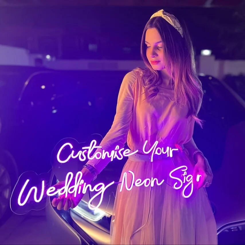

Custom Neon Signs Personalized Names LED Neon USB Powered Multi Font Colors For Weddings Party Bedroom Wall Decorative Lights
