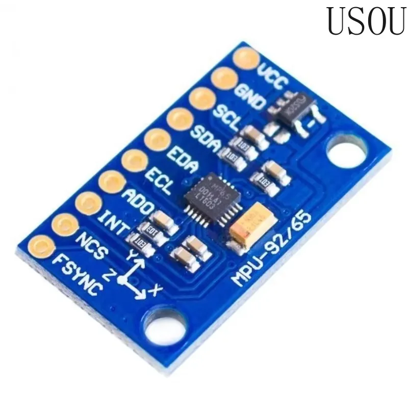 IIC I2C SPI MPU6500 MPU-6500 6-Axis Gyroscope Accelerometer Sensor Module Replace MPU6050 With Pins GY-6500