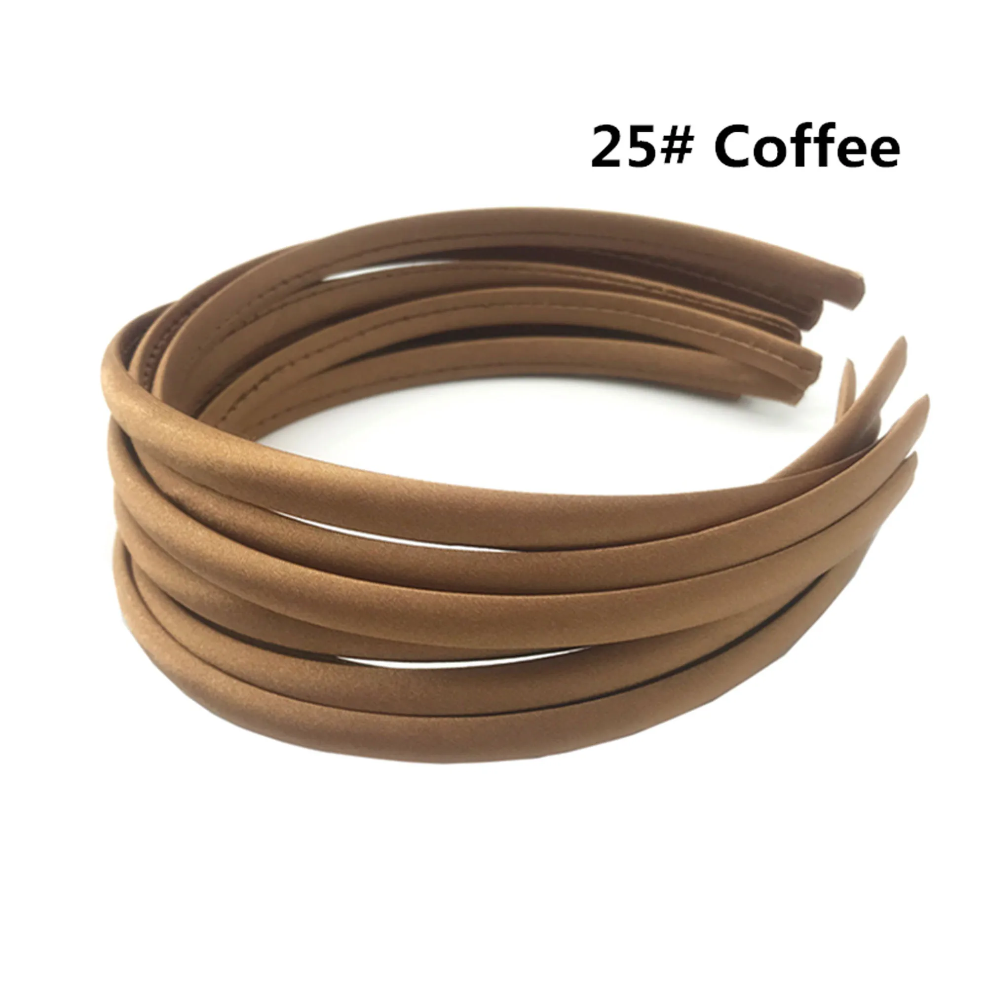 10 Stück/30 Stück mit Stoff überzogenes Haarband, 1 cm, Bonbonfarben, Harz-Stirnband, Mädchen-Haarband für DIY-Kopfbedeckungen, Boutique-Geschenke – Detail 25