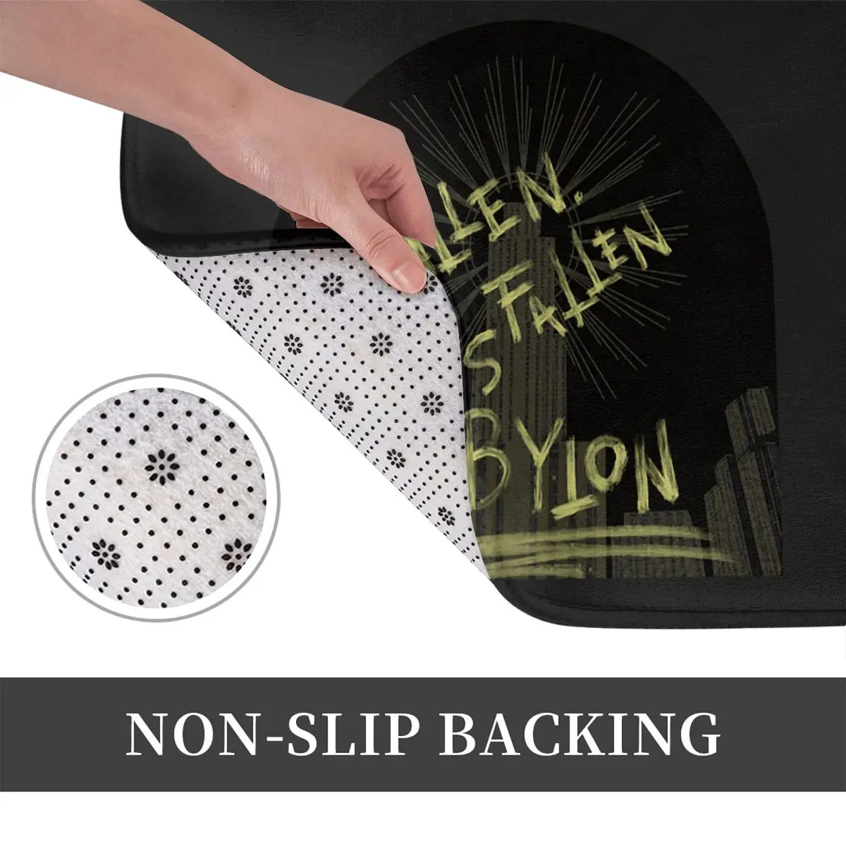 Babylon Game Bioshock Rapture City Non-slip Doormat Floor Mat Water oil proof Carpet Rug for Kitchen Entrance Home Footpad Mats