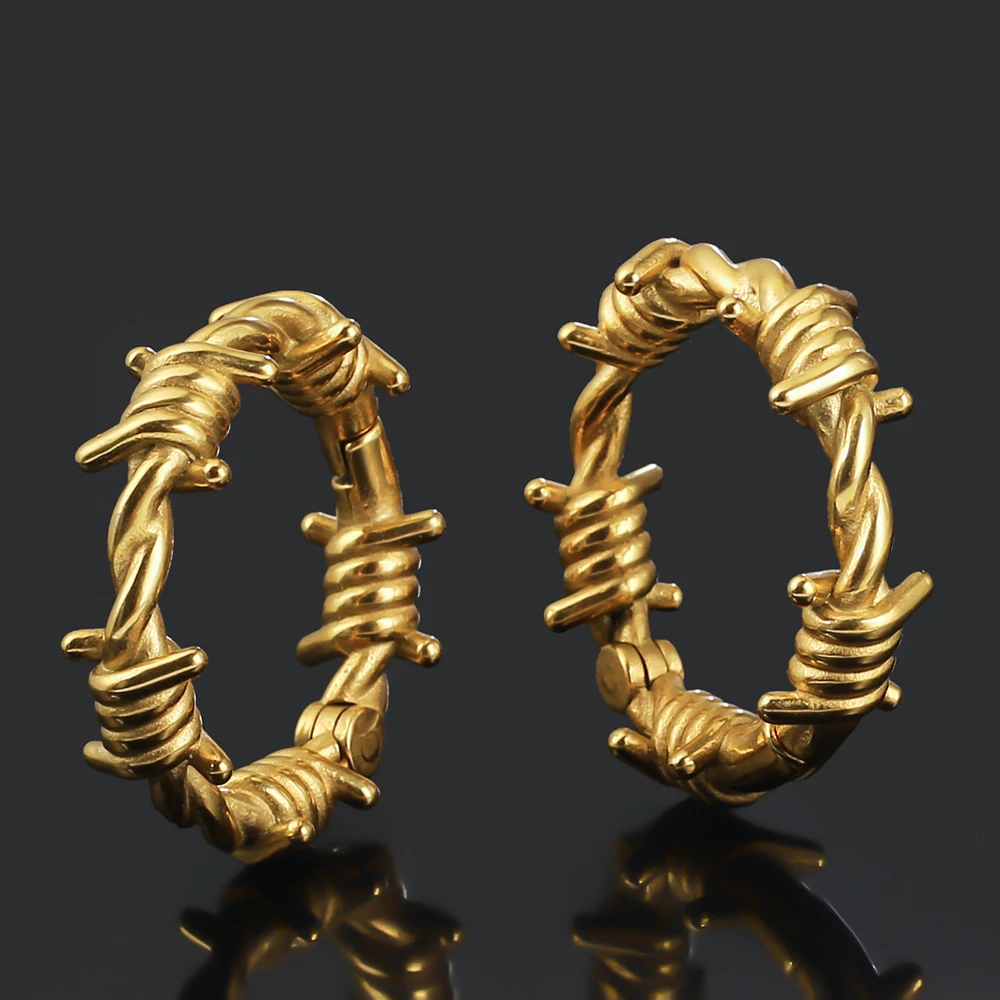 Casvort 2PCS Ohr Gewichte Kleiderbügel Bahre Expander 316 Edelstahl Neue Ankunft Seil Knoten Piercing Körper Schmuck Frauen Männer – Detail 11