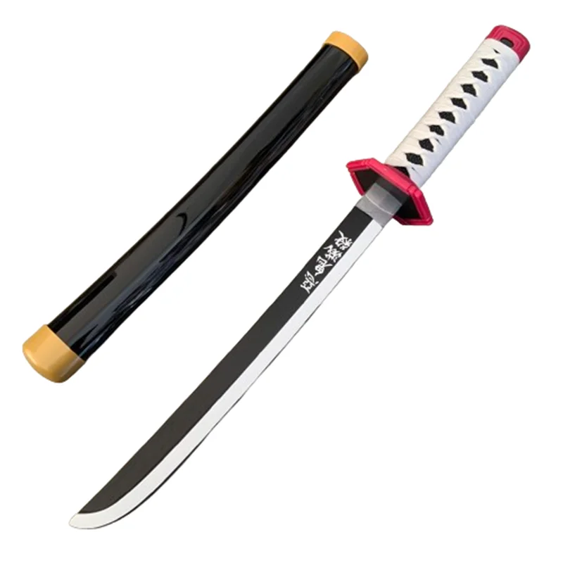 

Cosplay Anime Tomioka Yoshio Bamboo 24inch Katana Sword Role Play Kamado Tanjiro 60cm Weapon Model